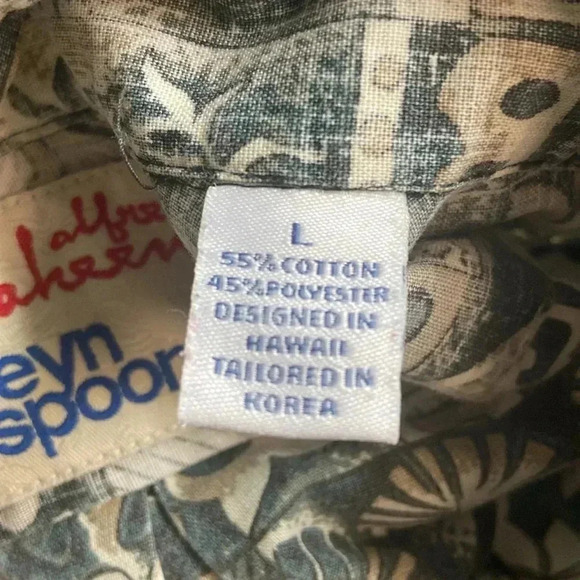 🎉HOST PICK 🎉*VINTAGE*  Alfred Shaheen by Reyn Spooner | Short Sleeve Shirt - Picture 5 of 6